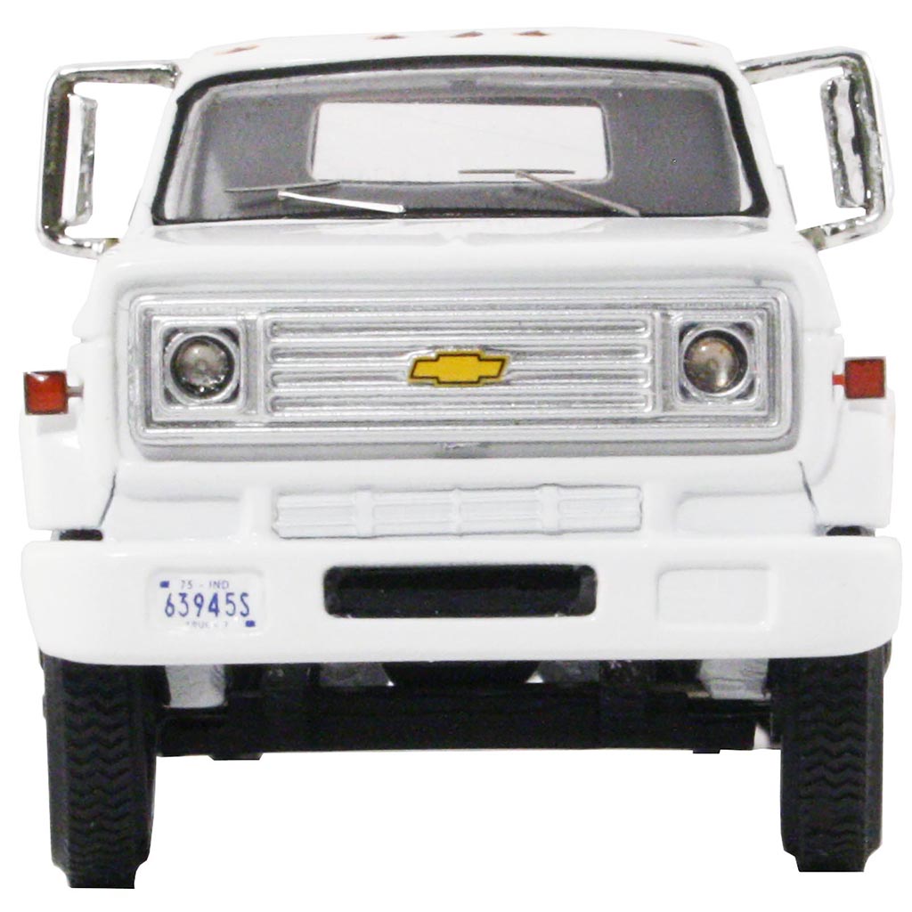 1975 Chevrolet C-65 Medium-Duty Flatbed Truck (White)