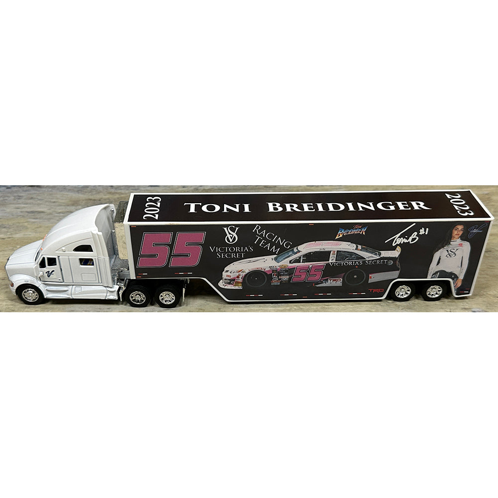 Kenworth T700 w/Racing Van Trailer "Toni Breidinger Victoria's Secret Nascar Arca Series Hauler - Version 1"