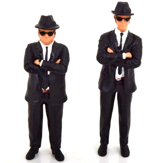 Jake & Elwood Blues "The Blues Brothers" Figure (Standing) (Set of 2)