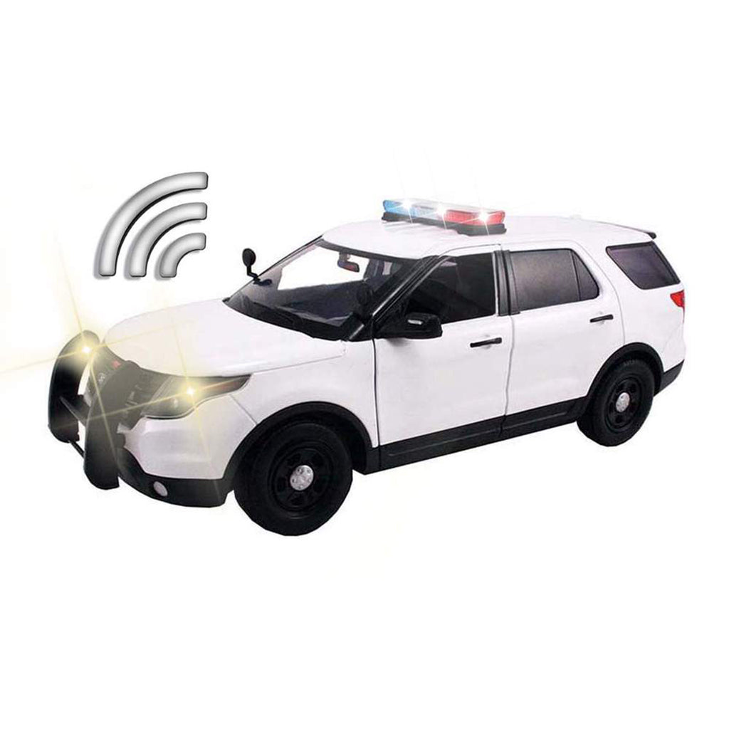 2015 Ford Police Interceptor Utility Lights & Sounds (White - Undecorated)