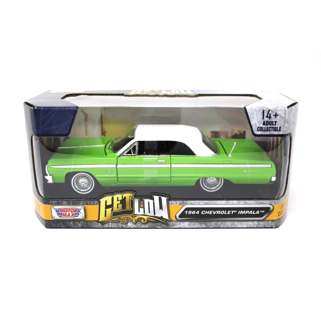 1964 Chevrolet Impala Lowrider (Green w/White Top)