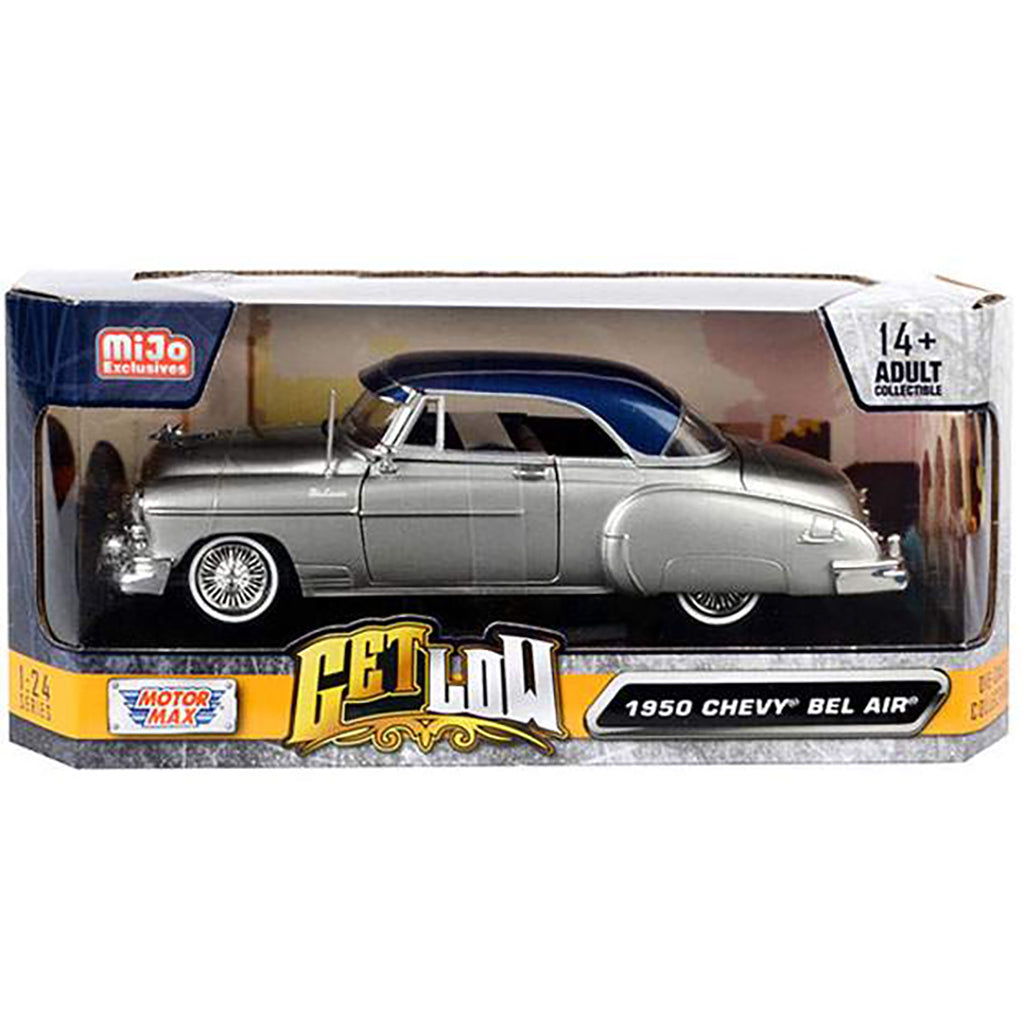 1950 Chevrolet Bel Air Lowrider (Silver Metallic w/Blue Metallic Top)