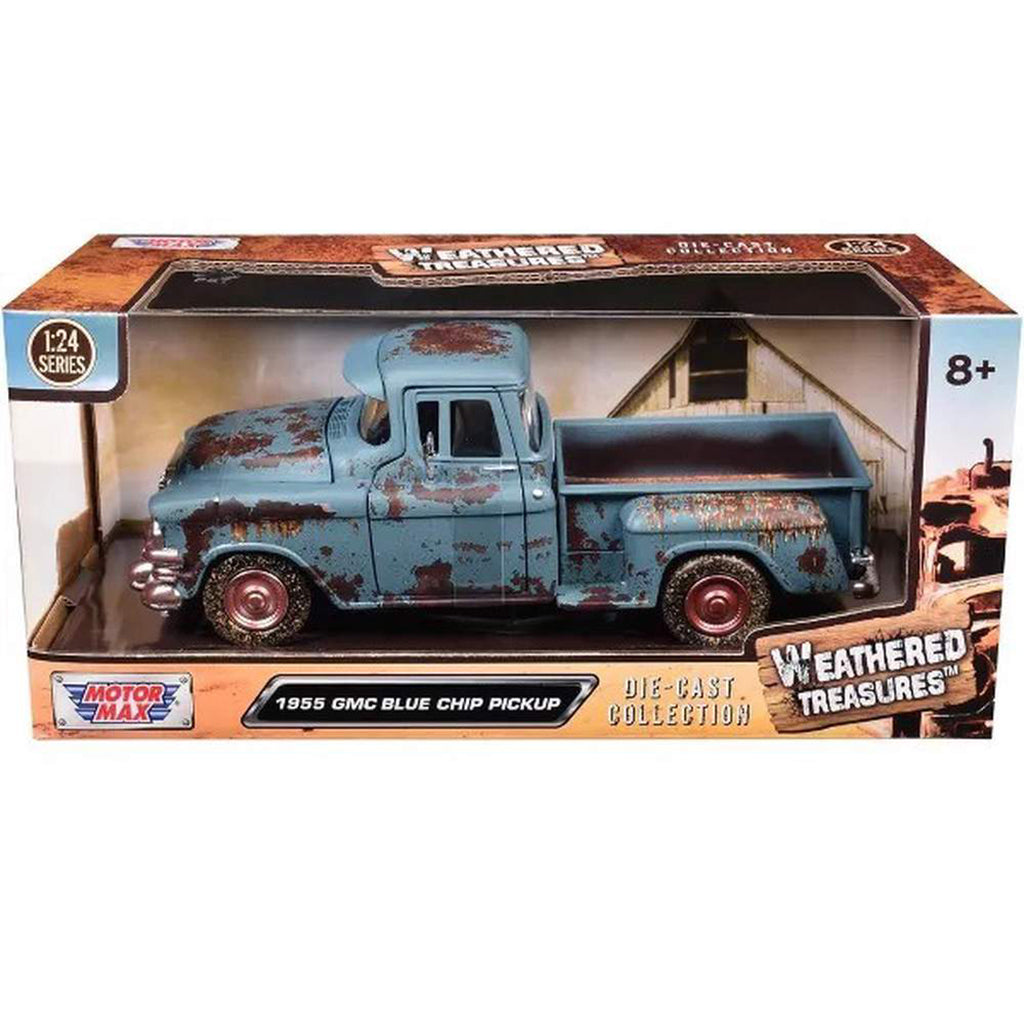 1955 GMC 'Blue Chip' Pickup Truck (Light Blue/Weathered)