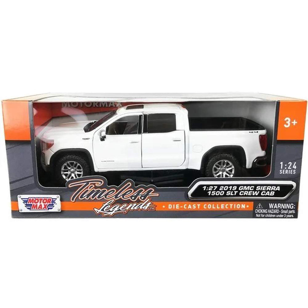 2019 GMC Sierra 1500 SLT Pickup Truck (White)