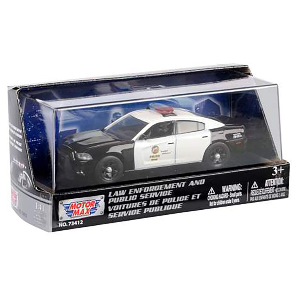 2023 Dodge Charger Pursuit "LAPD - Los Angeles Police Department, Los Angeles California" (Black/White)