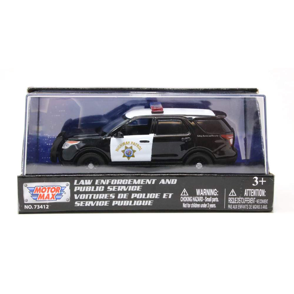 2015 Ford Police Interceptor Utility "CHP - California Highway Patrol" (Black/White)