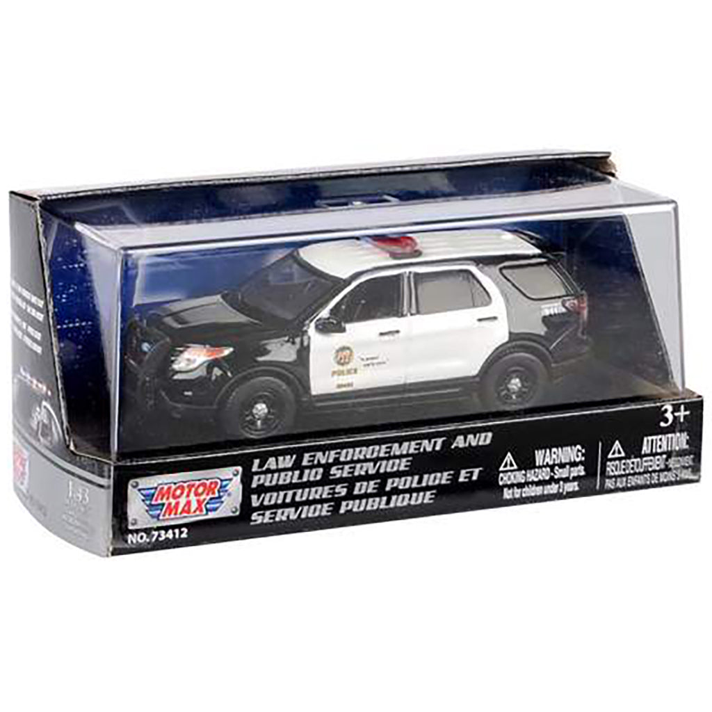 2015 Ford Police Interceptor Utility "LAPD - Los Angeles Police Department" (Black/White)