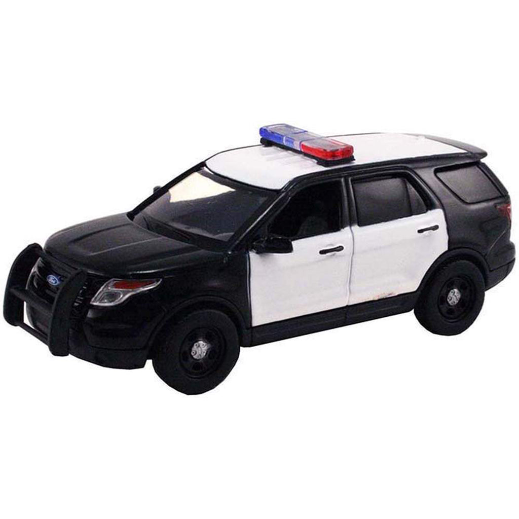 2015 Ford Police Interceptor Utility (Black/White - Undecorated) "Lights & Sounds"