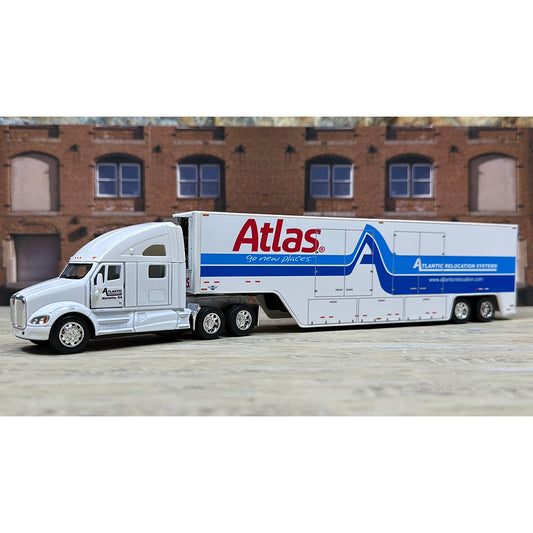 Kenworth T700 w/Moving Van Trailer "Atlantic Relocation Systems, Agent for Atlas Van Lines"