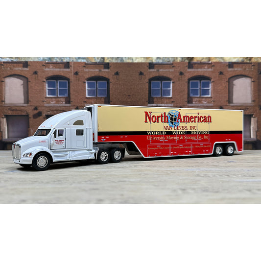 Kenworth T700 w/Moving Van Trailer "University Moving & Storage Company, Inc. of Farmington Hills Michigan, Agent for North American Van Lines, Inc."