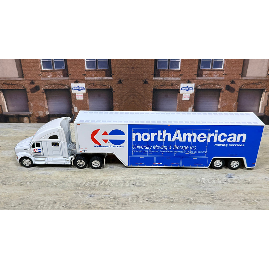 Kenworth T700 w/Moving Van Trailer "University Moving & Storage Company, Inc. of Farmington Hills Michigan, Agent for North American Van Lines, Inc. - World Wide Movers"