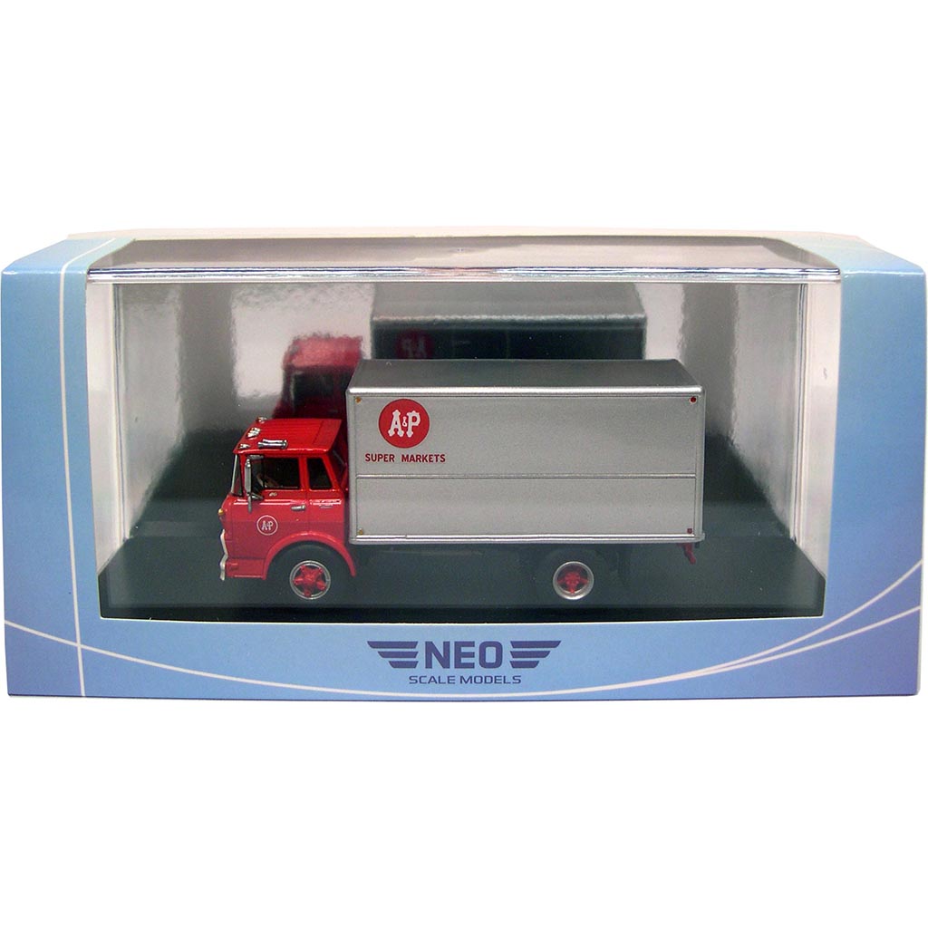 1960 Chevrolet 80 Steel Tilt Cab COE Box Truck "A&P Super Market" (Red/Gray)