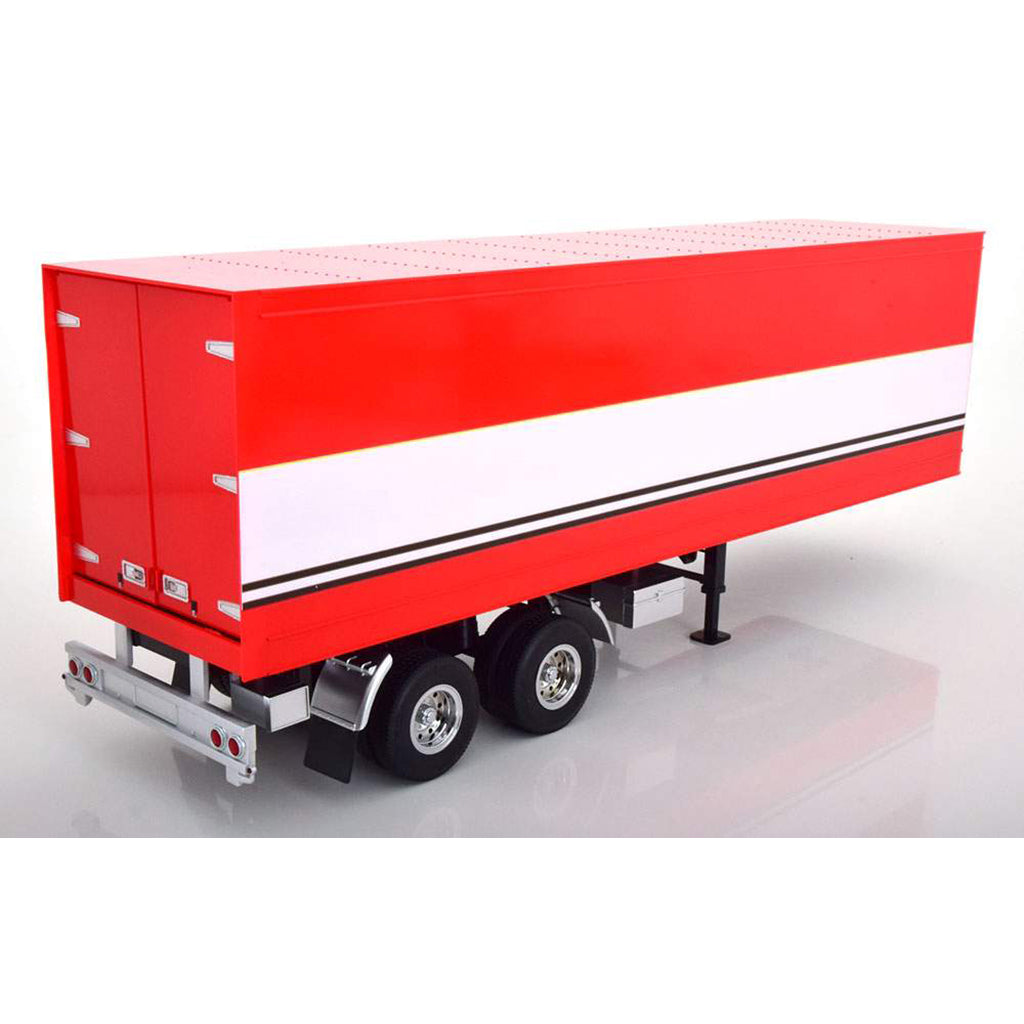 Dry Van Trailer (Red/White)