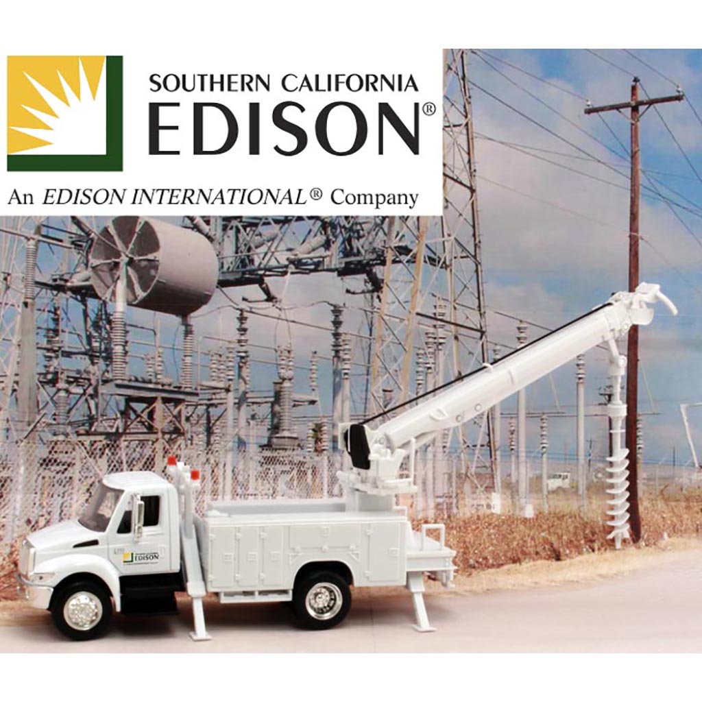 International Auger Truck "Southern California Edison"