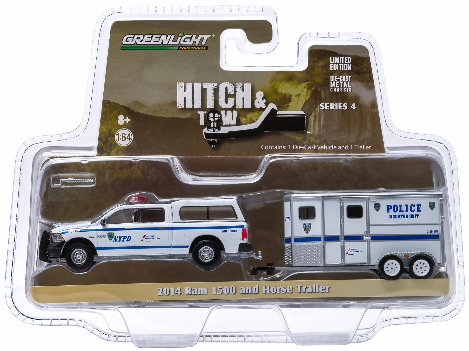 2014 Ram 1500 with Horse Trailer "NYPD Police"