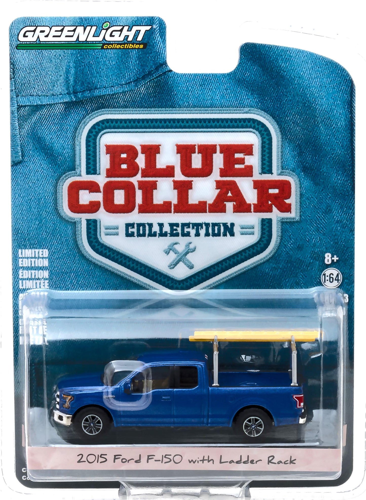 2015 Ford F-150 w/Ladder Rack (Blue)