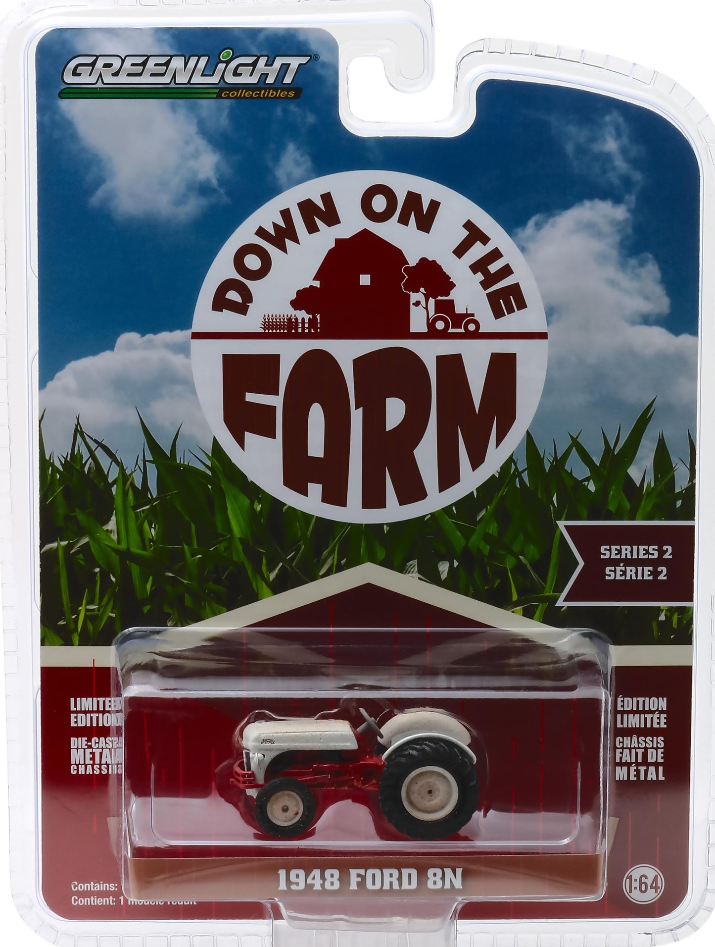 1948 Ford 8N (Red/Gray/Weathered)