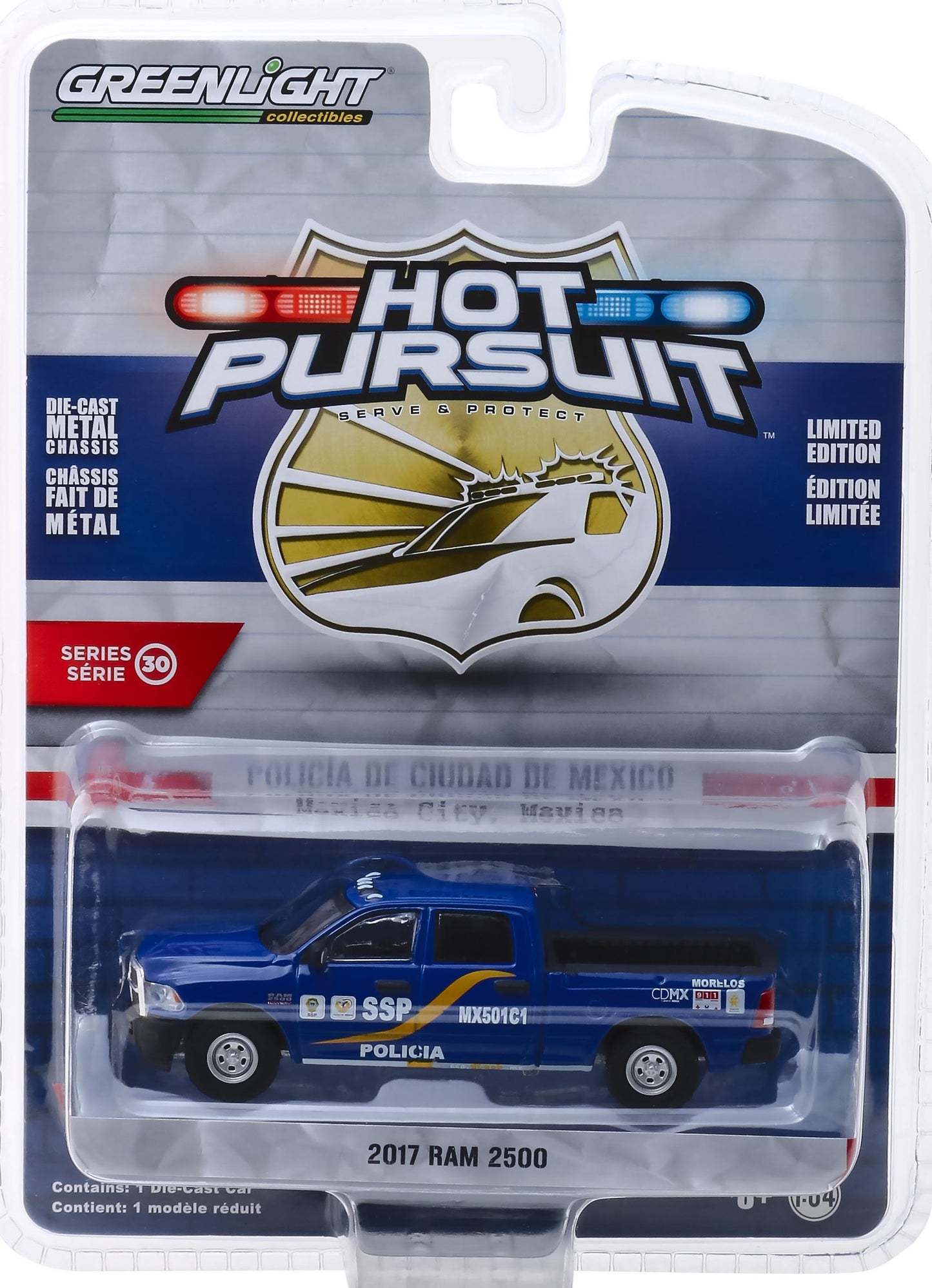 2017 Ram 2500 "Policia De Ciudad De Mexico"