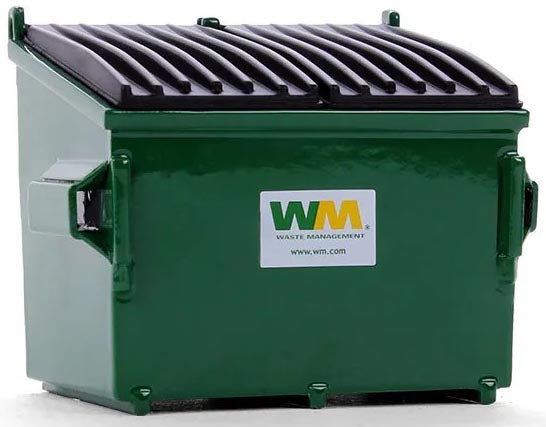 Waste Management Trash Bin