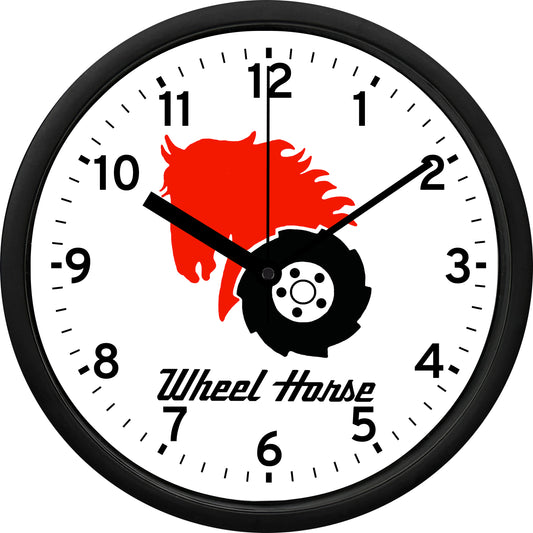 Wheel Horse Wall Clock