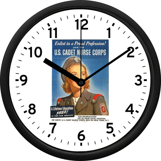 Join the U.S. Cadet Nurse Corps Wall Clock