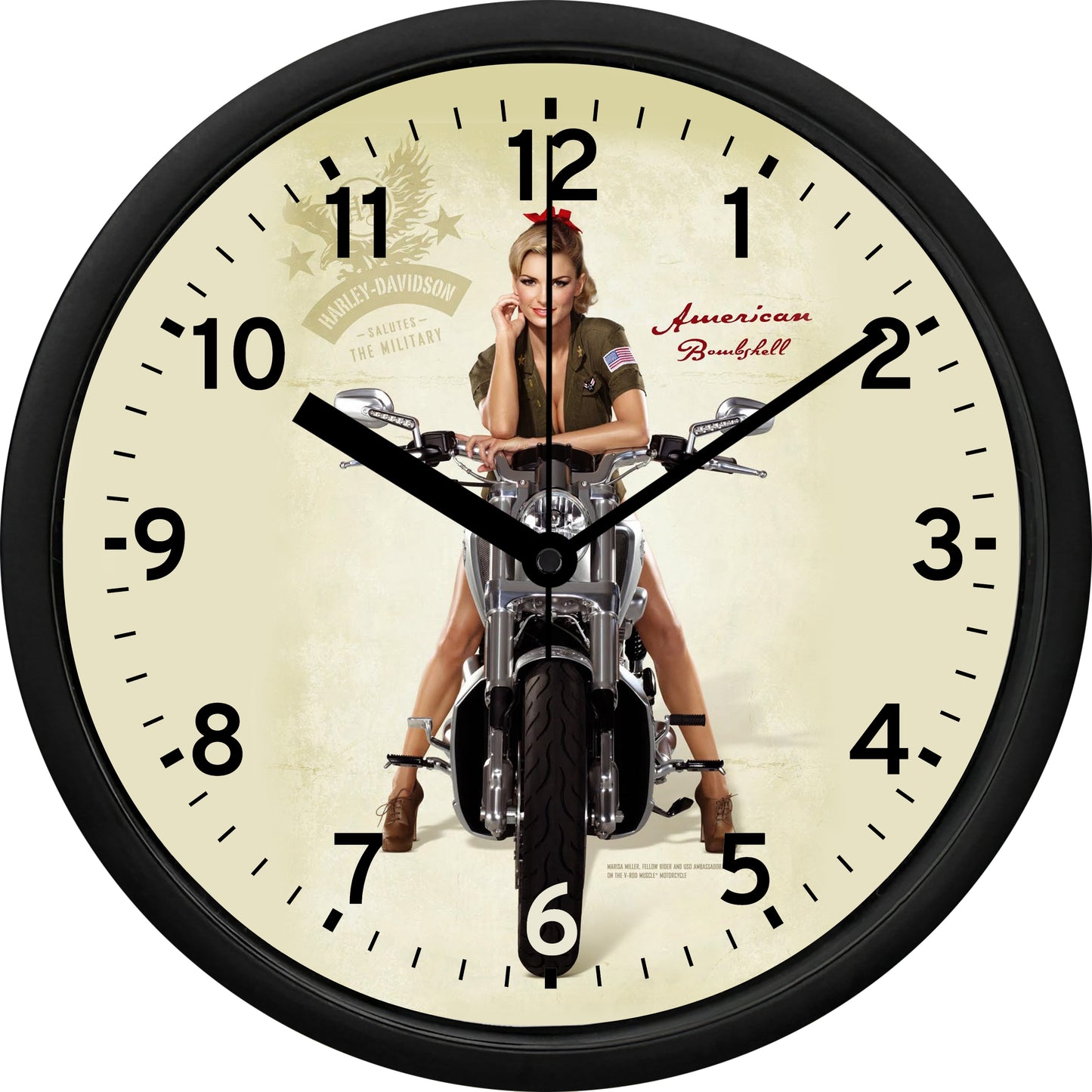 Marisa Miller Wall Clock