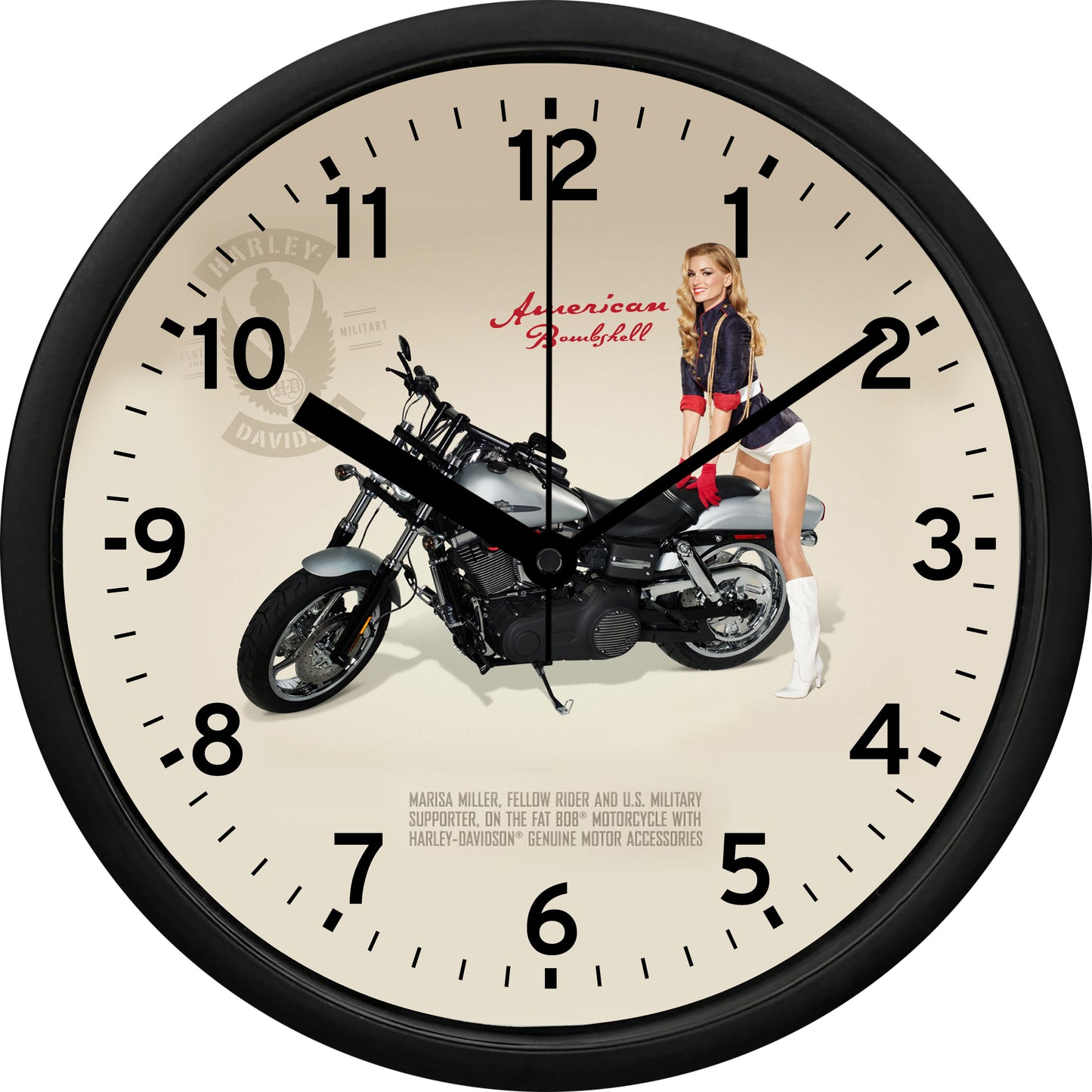 Marisa Miller Wall Clock