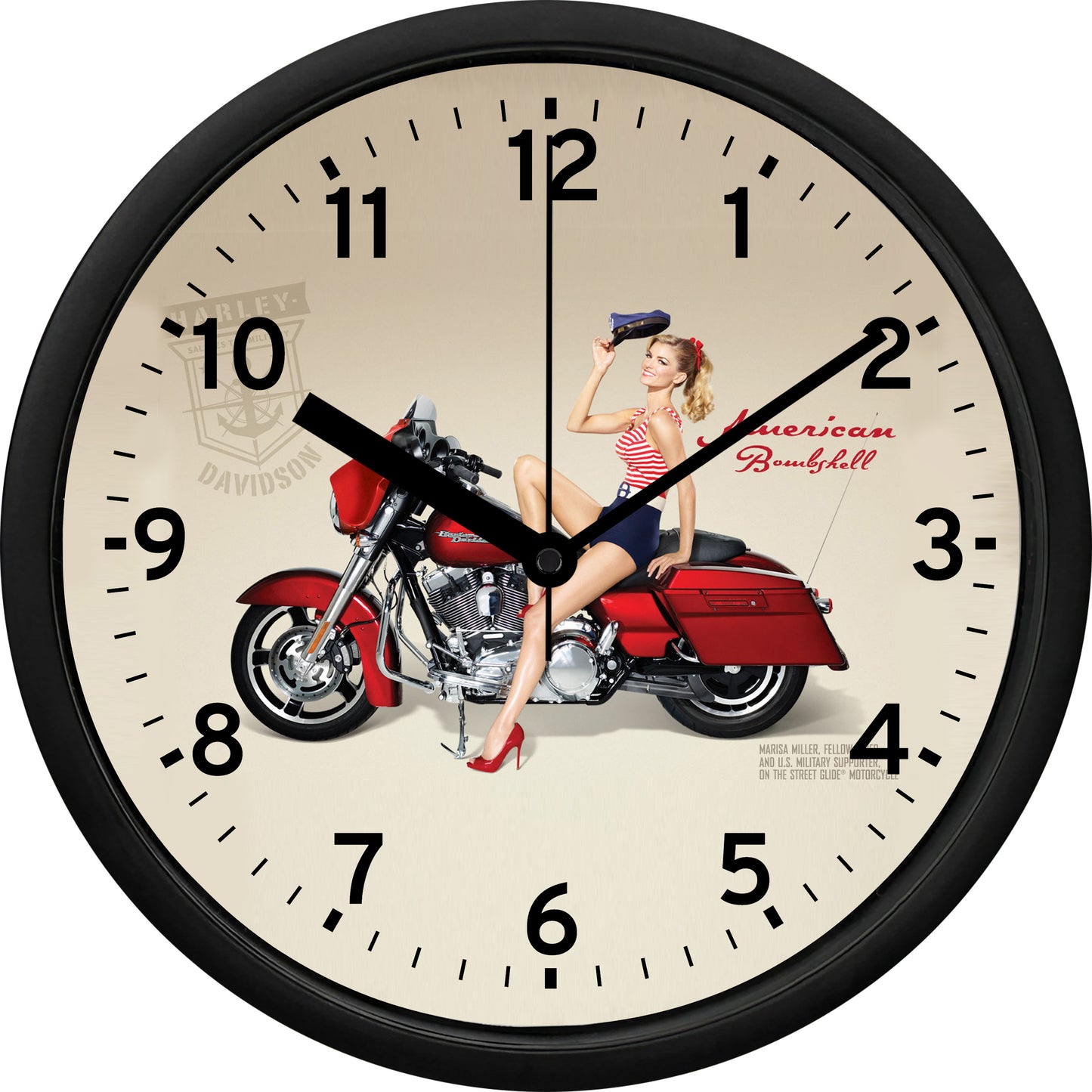 Marisa Miller Wall Clock