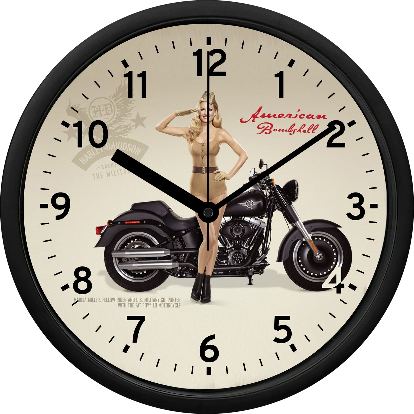 Marisa Miller Wall Clock