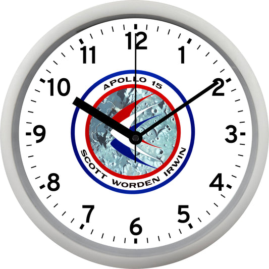 NASA Apollo 15 Wall Clock