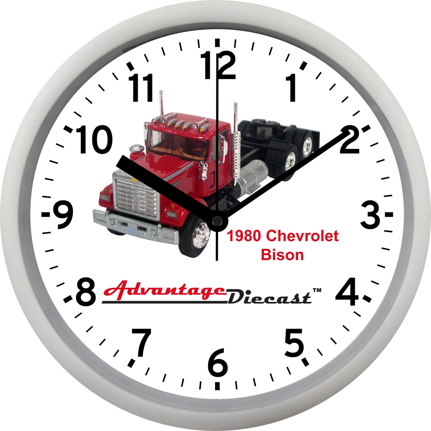 Advantage Diecast 1980 Chevrolet Bison Wall Clock