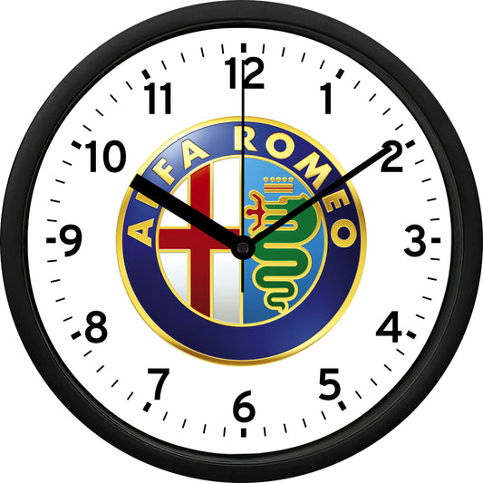 Alfa Romeo Wall Clock