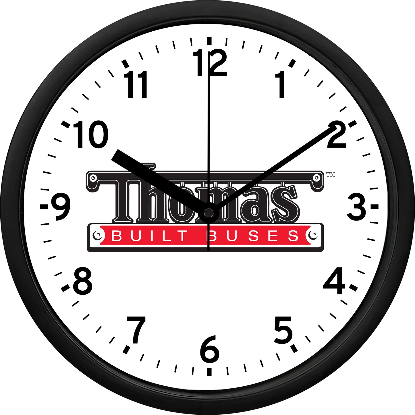 Thomas Built Buses Wall Clock