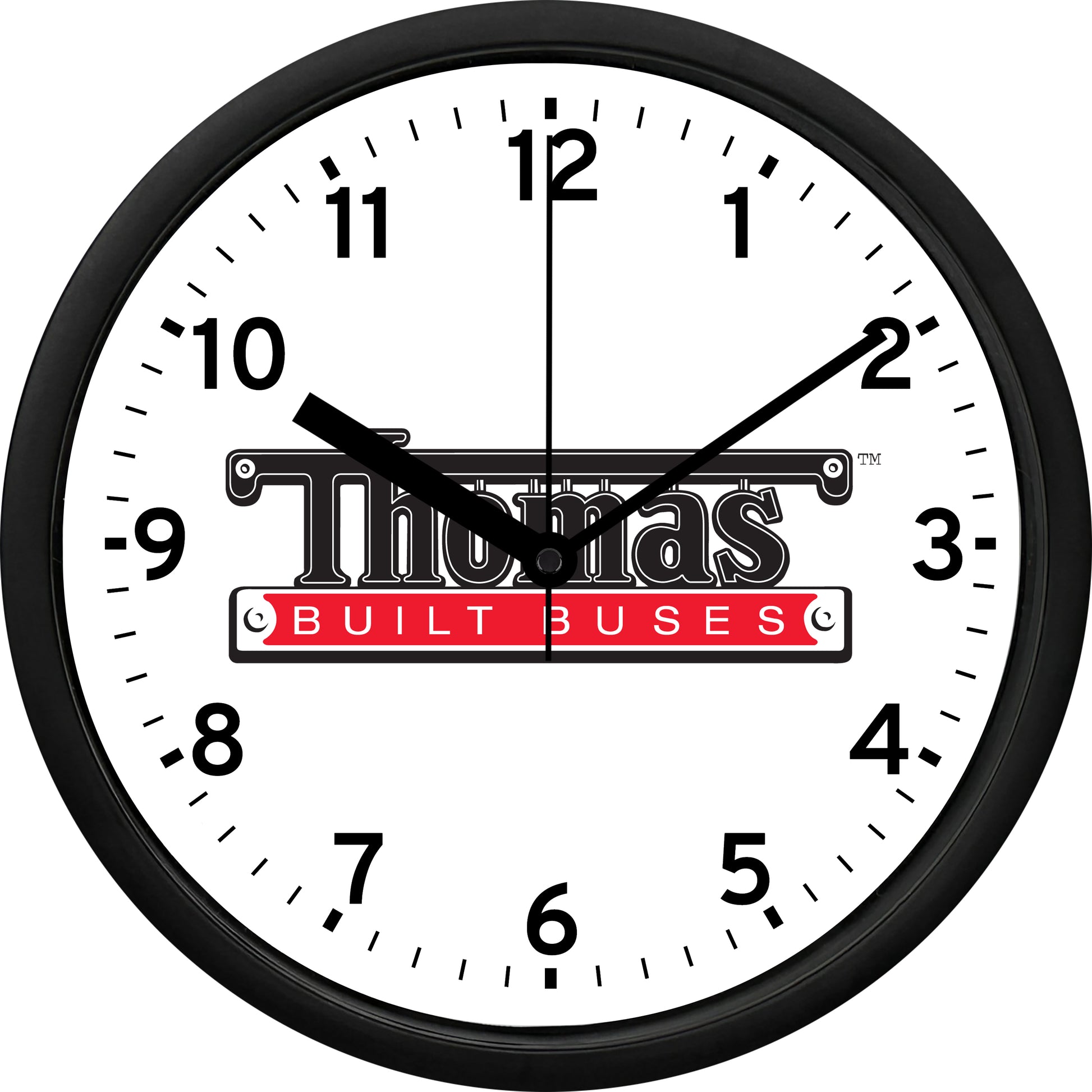 Thomas Built Buses Wall Clock