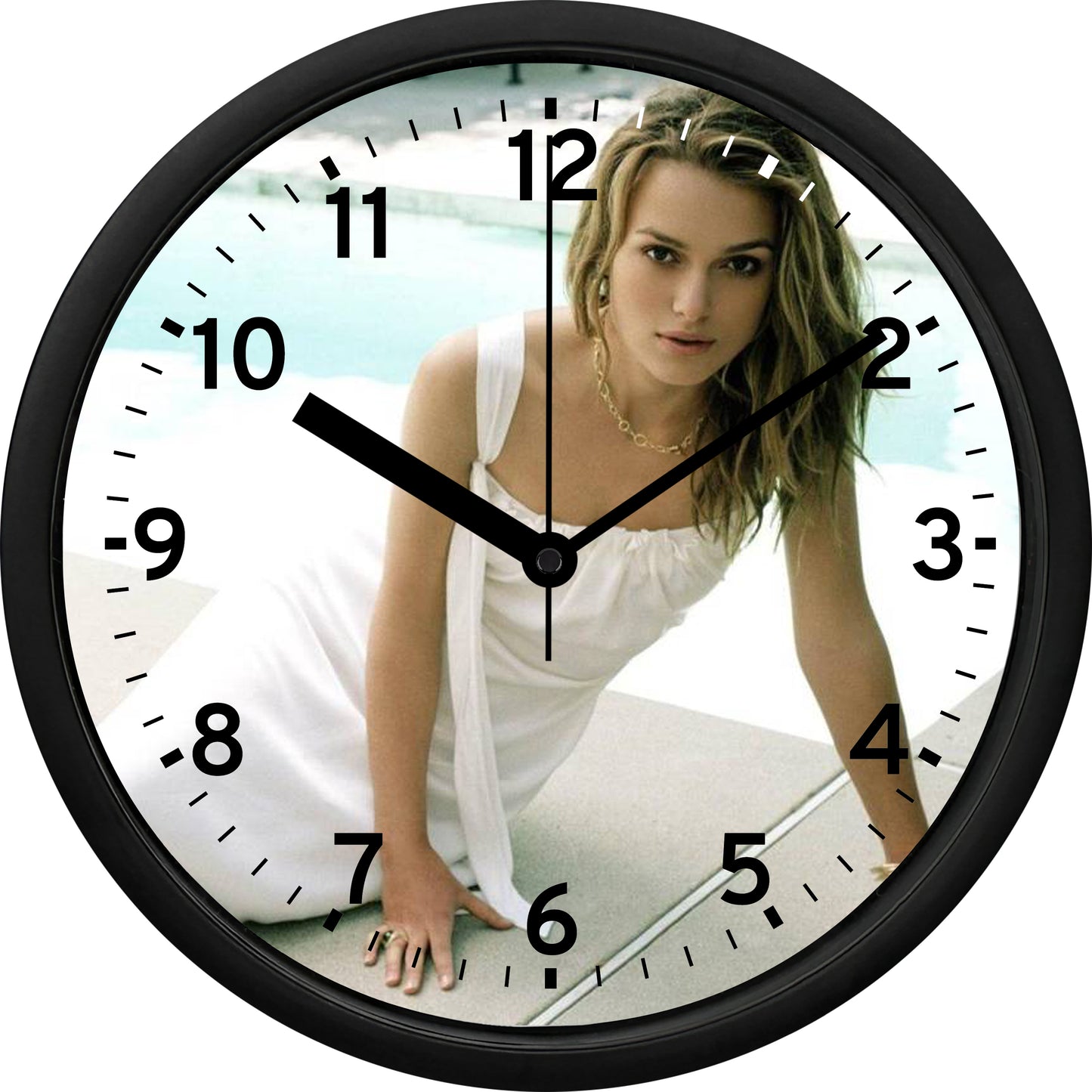 Keira Knightley Wall Clock