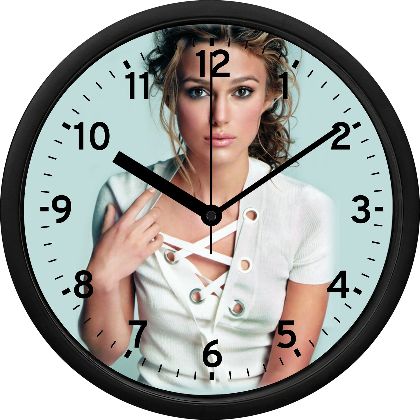 Keira Knightley Wall Clock