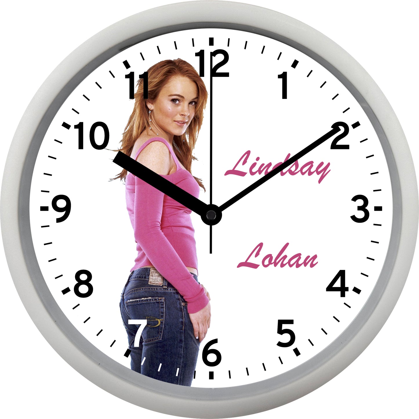Lindsay Lohan Wall Clock