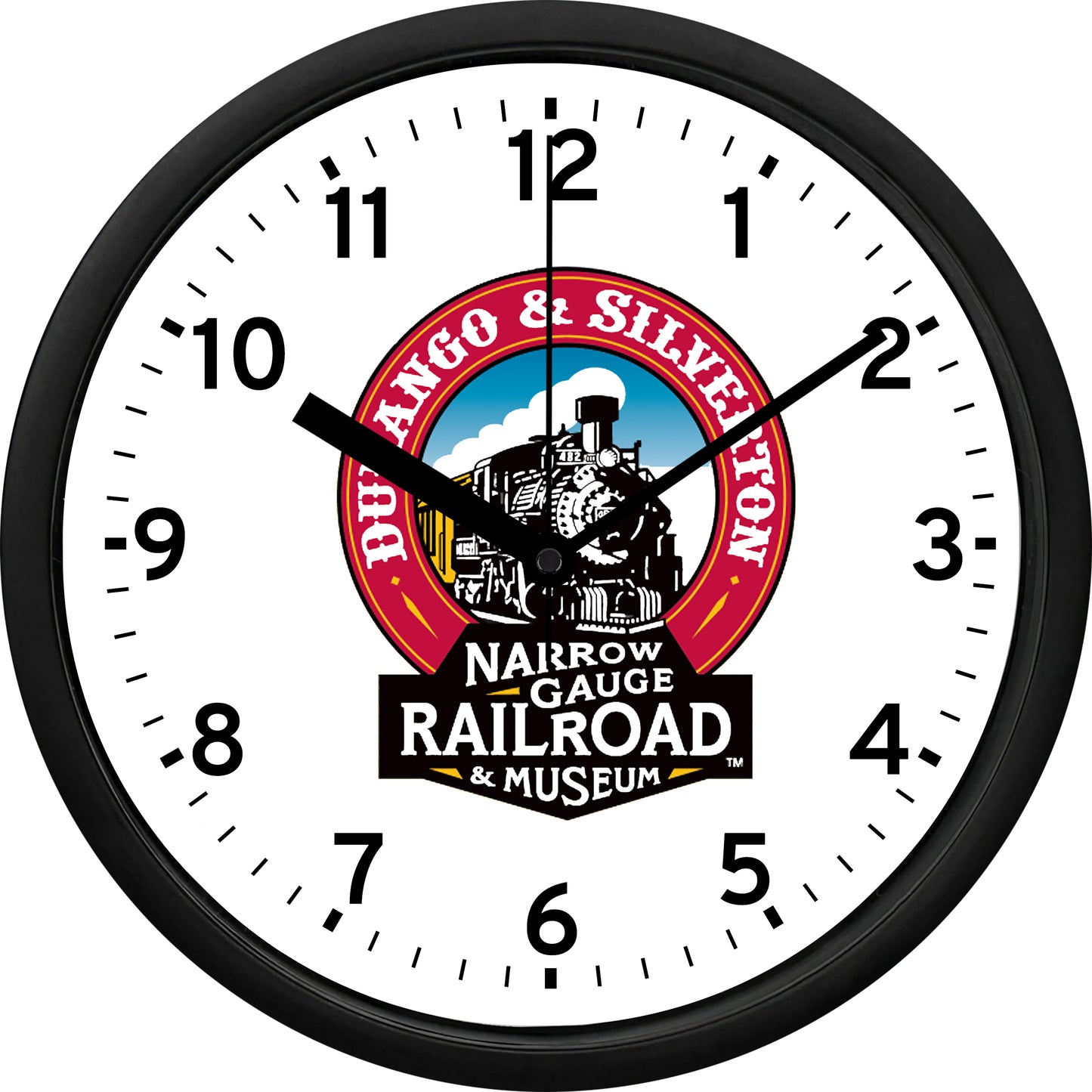 Durango & Silverton Narrow Gauge Railroad Wall Clock
