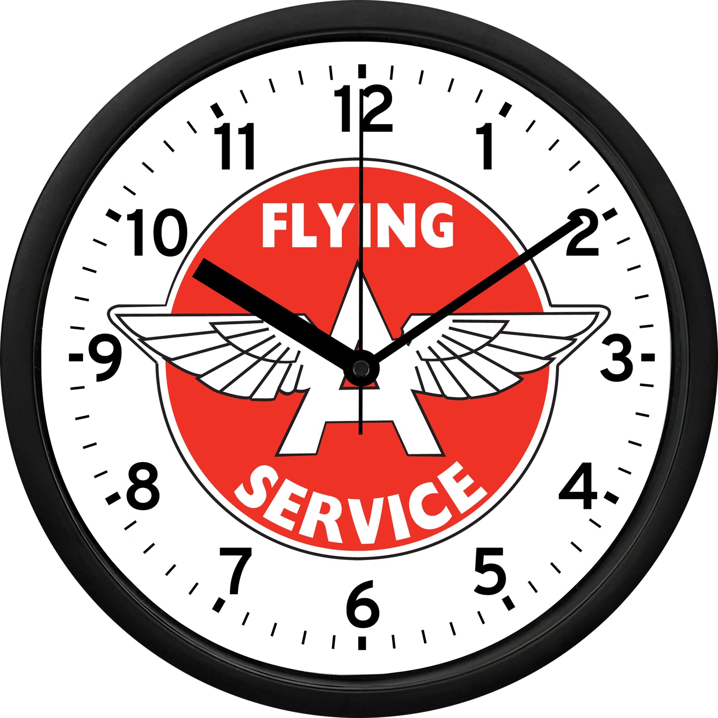 Flying A Service Wall Clock