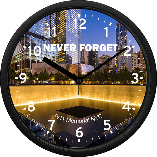 20th Anniversary 9/11 Memorial Wall Clock Wall Clock