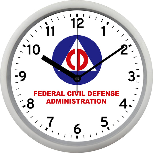 Federal Civil Defense Administration Wall Clock