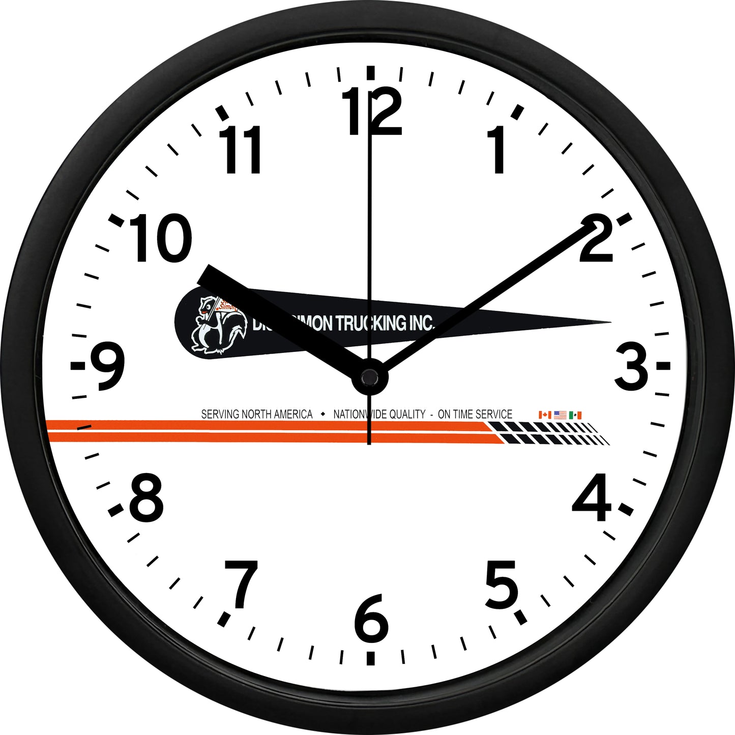 Dick Simon Trucking Inc. Wall Clock