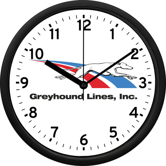 Greyhound Bus Lines Wall Clock
