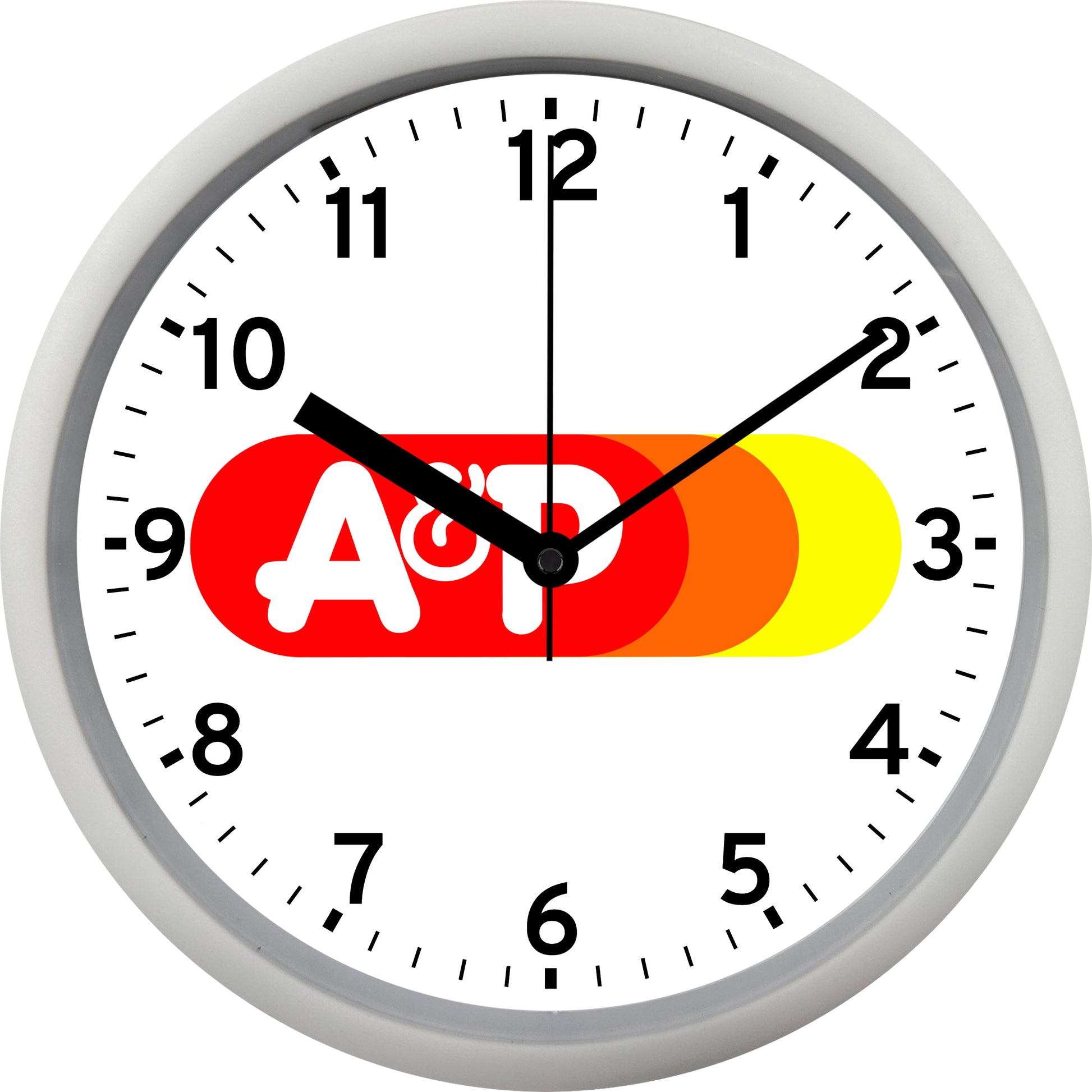 A&P Grocery Stores "The Great Atlantic & Pacific Tea Co." - Logo Used from 1976-2006 Wall Clock