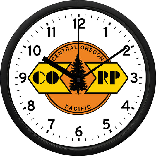 Central Oregon & Pacific Railroad Wall Clock