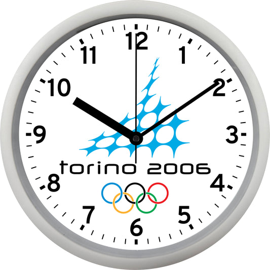 2006 Olympic Games - Turin Italy Wall Clock