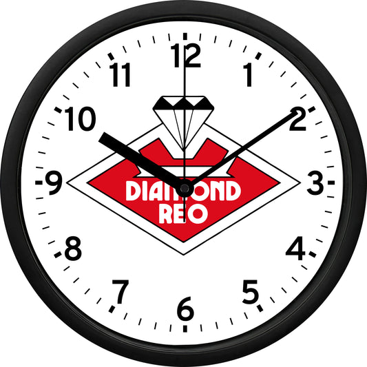 Diamond Reo Trucks Wall Clock