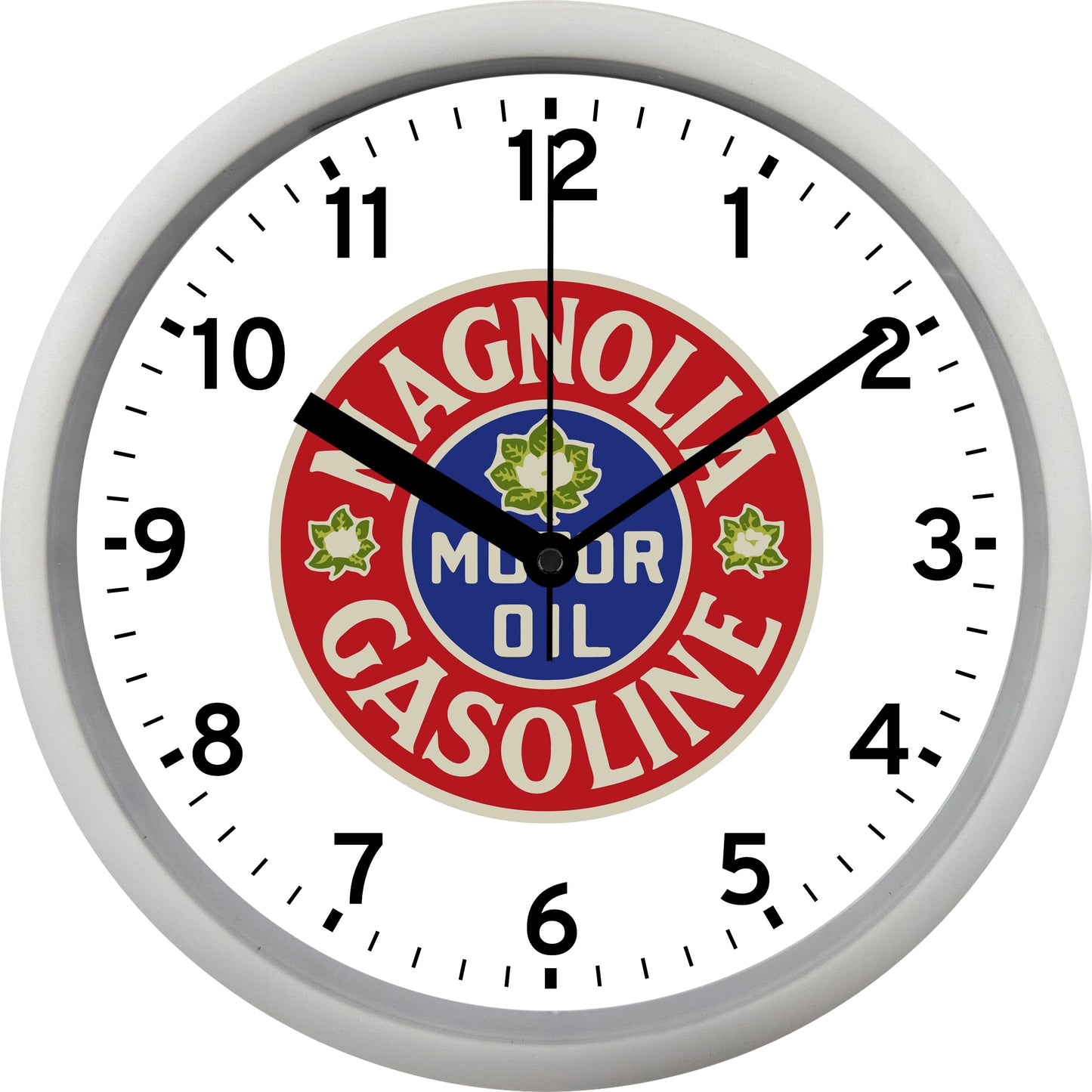 Magnolia Motor Oil & Gasoline Wall Clock