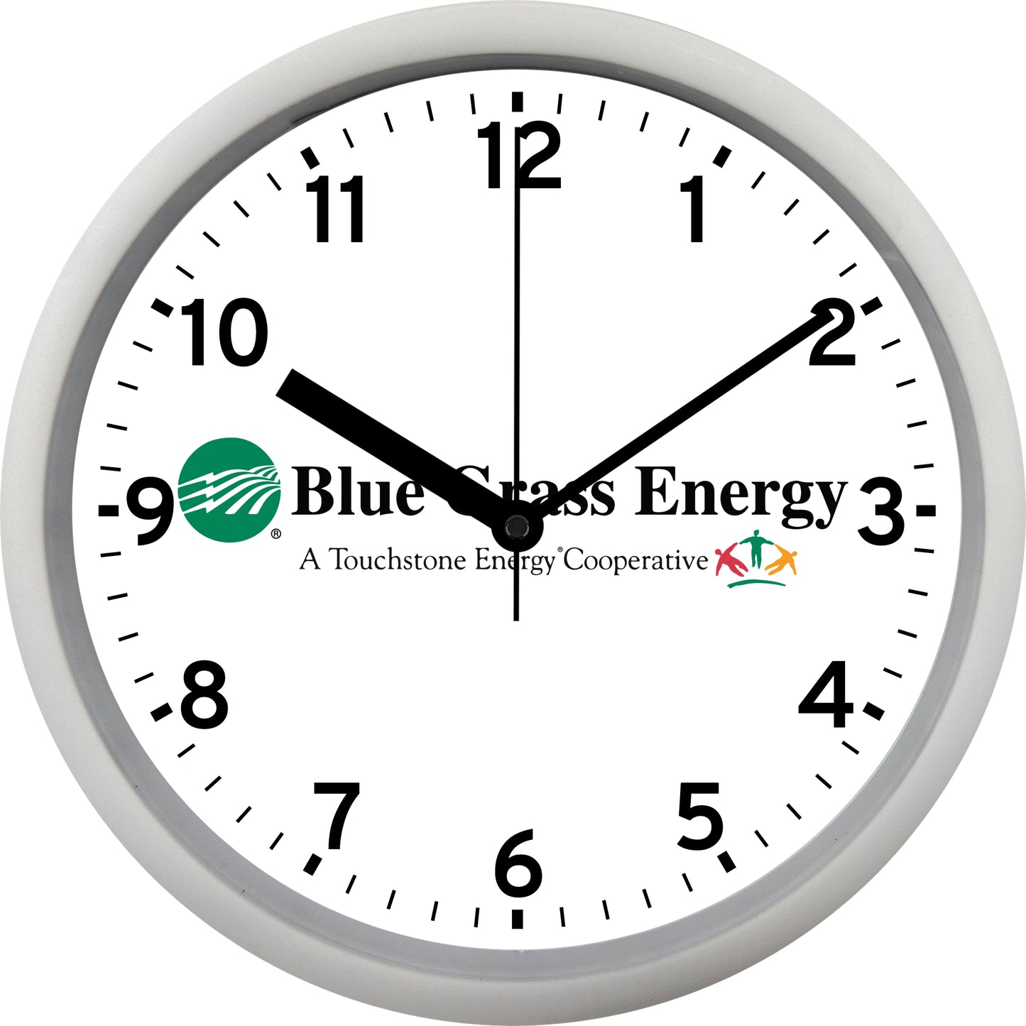 Blue Grass Energy Wall Clock