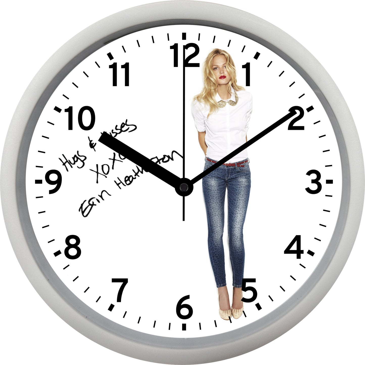 Erin Heatherton Wall Clock